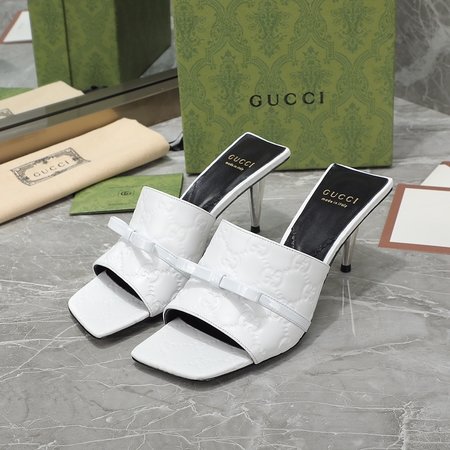 Gucci GG jacquard sandals