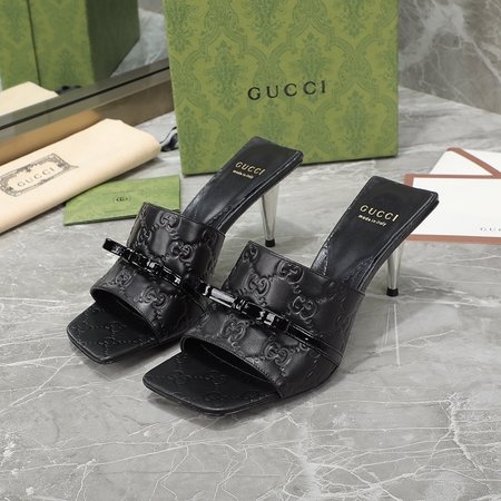 Gucci GG jacquard sandals