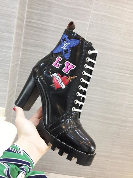 Louis Vuitton High heel Martin boots