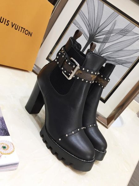 Louis Vuitton High heel Martin boots