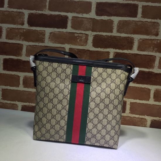 Gucci Classic Brown Coated Handbag 387111