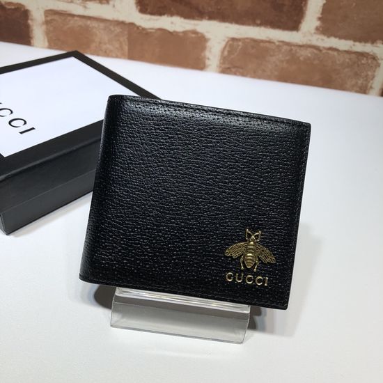 Gucci Leather Short Wallet 523664