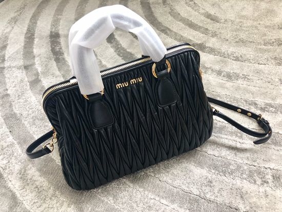 Miu Miu Lambskin Top Handle Crossbody Bag RL0061