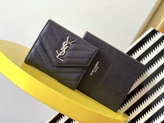 Yves Saint Laurent YSL MONOGRAM Trifold Wallet 403943
