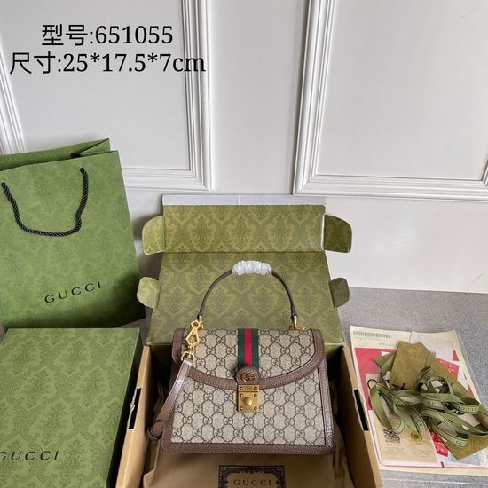 Gucci Ophidia Small Top Handle Bag 651055