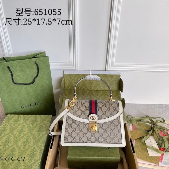 Gucci Ophidia Small Top Handle Bag 651055