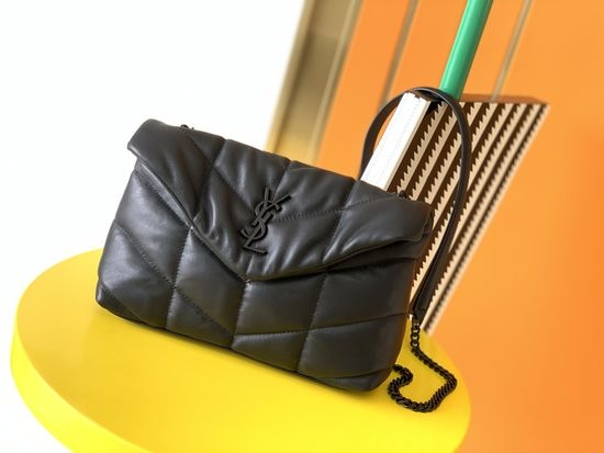 Yves Saint Laurent YSL LOULOU PUFFER Mini Lambskin Quilted Bag 620333