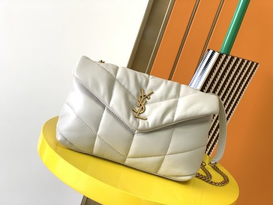 Yves Saint Laurent YSL LOULOU PUFFER Mini Quilted Lambskin Bag 620333