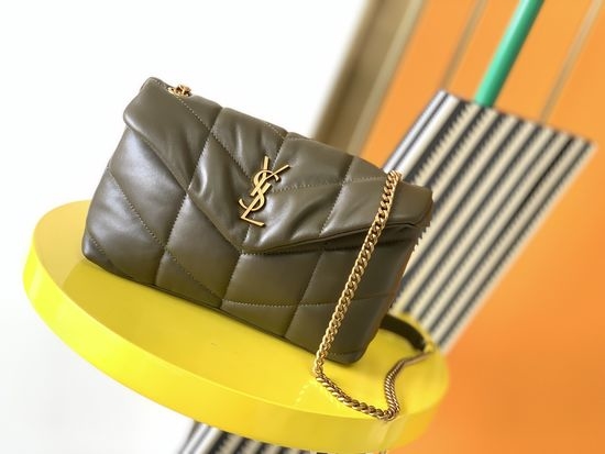 Yves Saint Laurent YSL LOULOU PUFFER Mini Lambskin Quilted Bag 620333