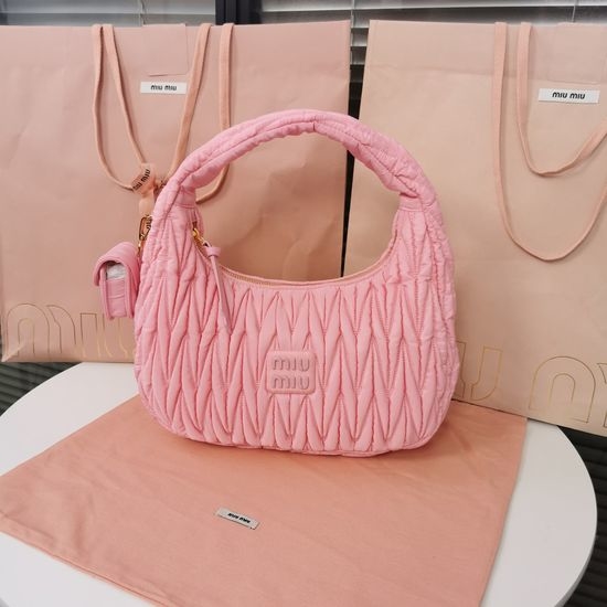 Miu Miu MiuWander Nylon Handbag 5BC108