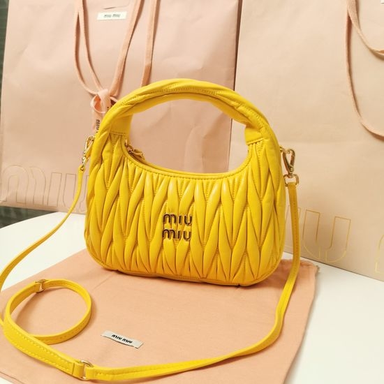Miu Miu MiuWander Matelasse Textured Bag 11796