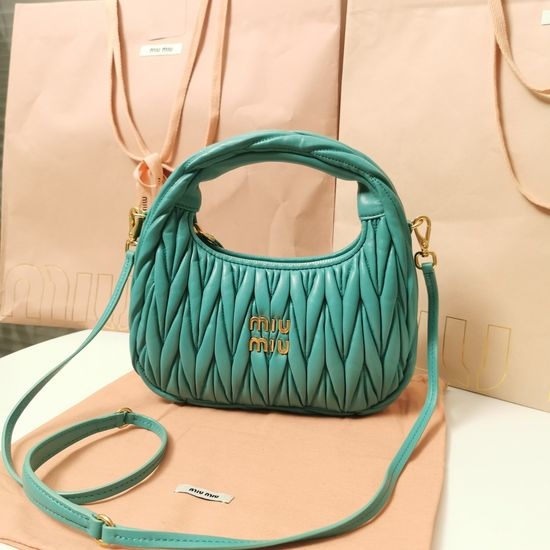 MiuMiu MiuWander Classic Matelasse Handbag 12351