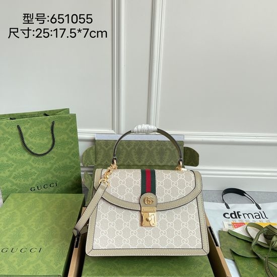 Gucci Ophidia Small Top Handle Bag 651055
