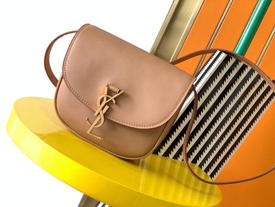 Yves Saint Laurent YSL Saddle Bag Smooth Calfskin 619740