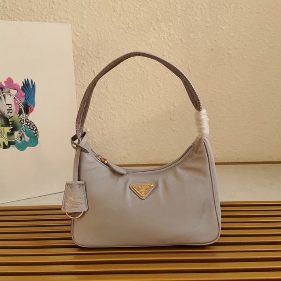 Prada 1NE515 Elegant Golden Hobo Handbag