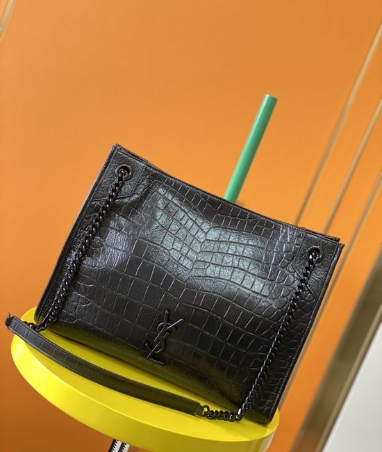 Yves Saint Laurent YSL NIKI Shopping Bag Leather Tote 577999