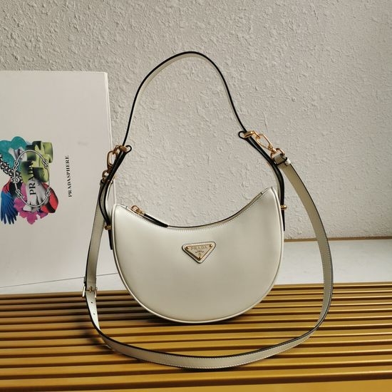 Prada Moon Leather Shoulder Bag 1BC194