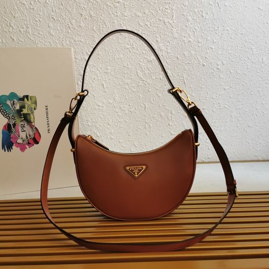 Prada Moon Leather Shoulder Bag 1BC194