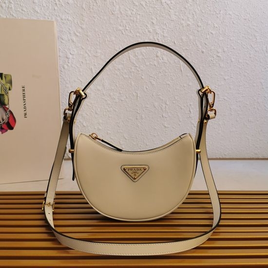 Prada Moon Leather Shoulder Bag 1BC199