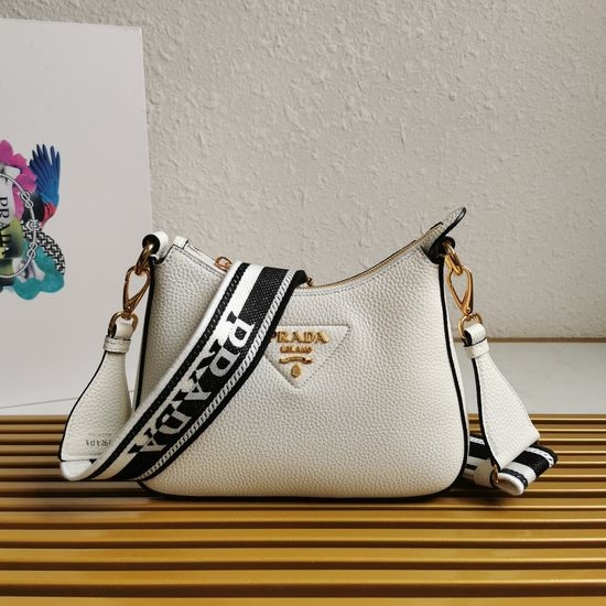 Prada Deerskin Grain Small Crossbody Bag 1BH193