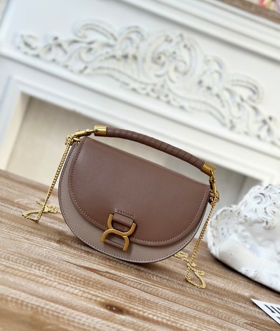 Chloe Marcie Chain Flap Crescent Bag L35765
