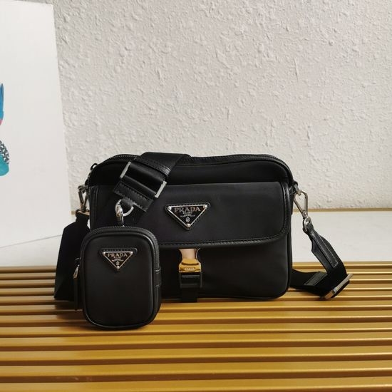 Prada Nylon Messenger Bag 2VH133