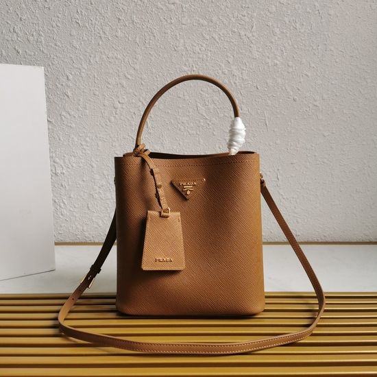 Prada Saffiano Leather Bucket Bag 1BA212