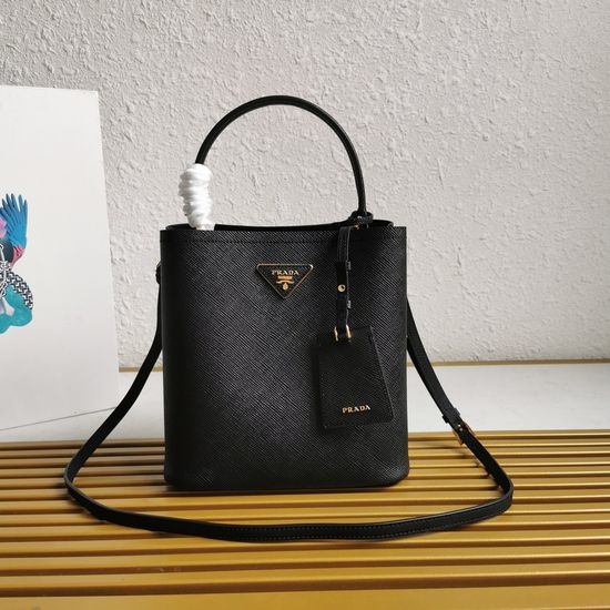 Prada Saffiano Leather Bucket Bag 1BA212
