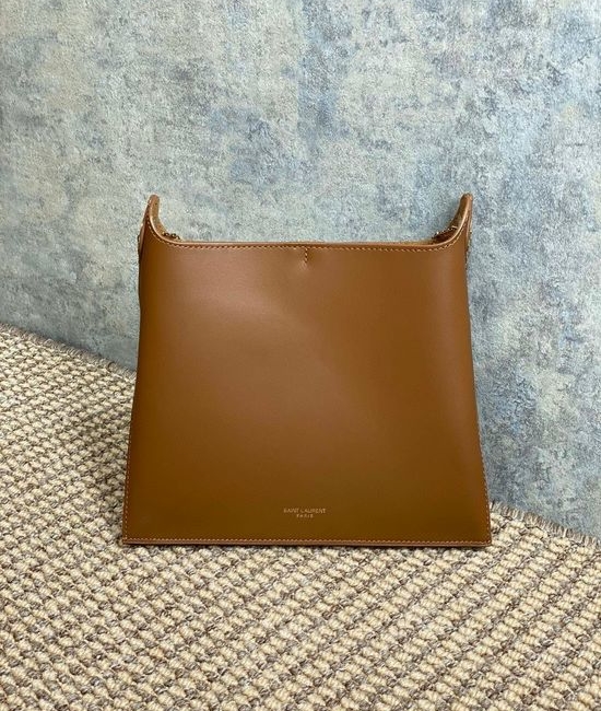 Yves Saint Laurent YSL Shoulder Handbag Textured Leather Bag 804483