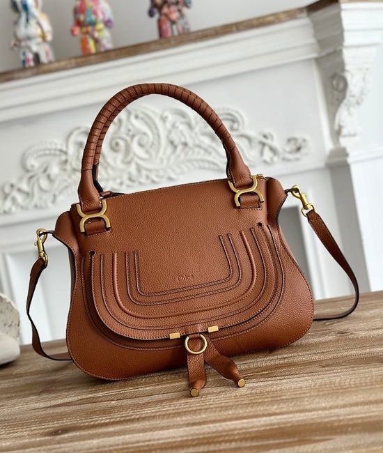 Chloe Marcie Large Classic Leather Bag 5624
