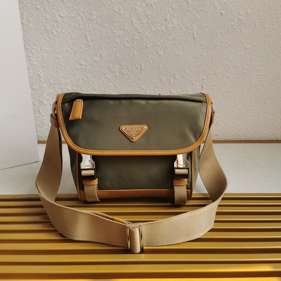 Prada Messenger Bag Re-Nylon Leather 2VD066