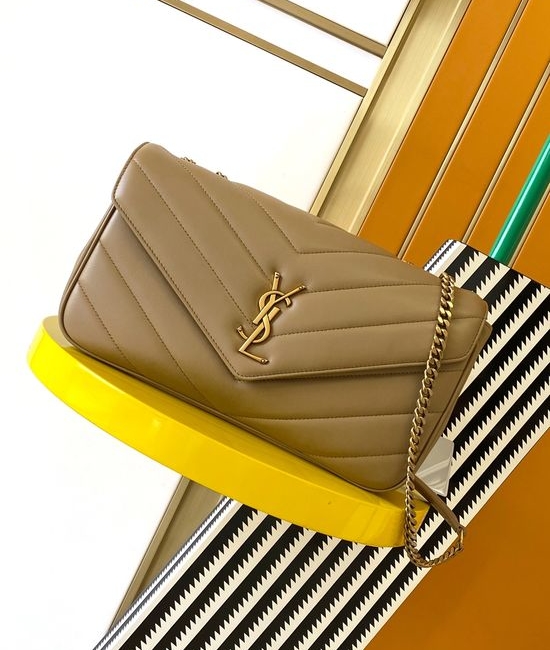 Yves Saint Laurent YSL LouLou Medium Leather Shoulder Bag 801439