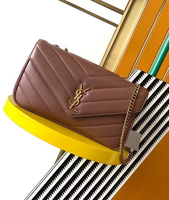 Yves Saint Laurent YSL LouLou Medium Leather Shoulder Bag 801439