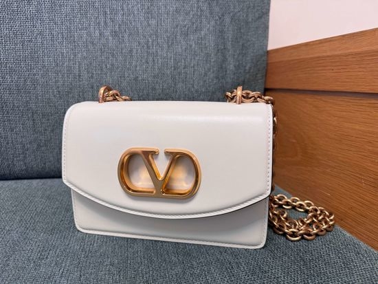 Valentino VLOGO SIGNATURE Calfskin Handbag 3188