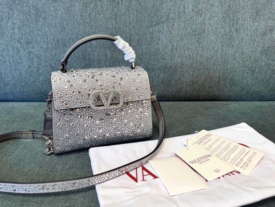 Valentino VSLING Mini Crystal Embellished Bag 01996
