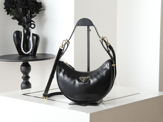 Prada Moon Leather Shoulder Bag 1BC194