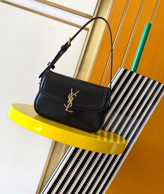 Yves Saint Laurent YSL Solferino Leather Shoulder Bag 843524