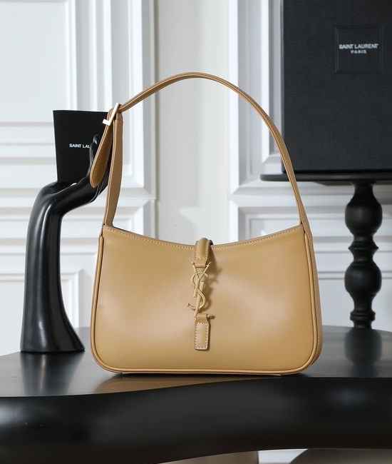 Yves Saint Laurent YSL Apricot Classic Elegant Shoulder Bag 657228-1