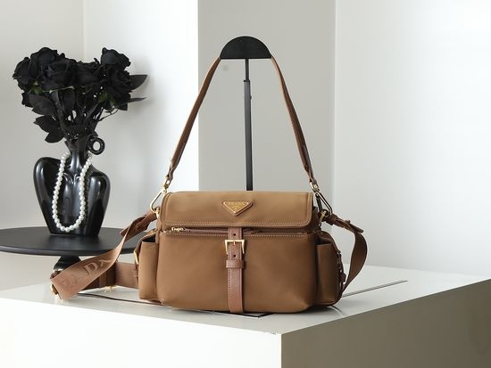 Prada Messenger Bag Recycled Nylon 1BD394
