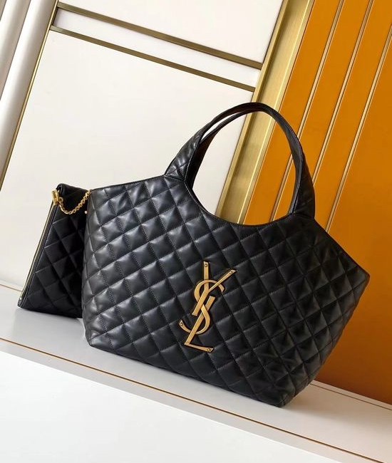 Yves Saint Laurent YSL Icare Lambskin Tote Bag 858191