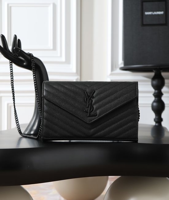 Yves Saint Laurent YSL MONOGRAM Envelope Bag 377828