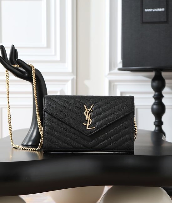 Yves Saint Laurent YSL MONOGRAM Envelope Bag 377828