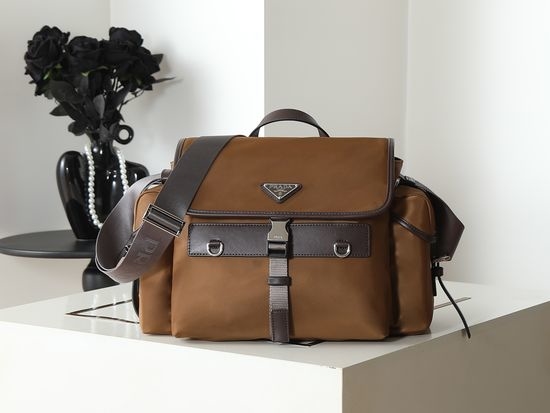 Prada Explore Flap Satchel 2VD081