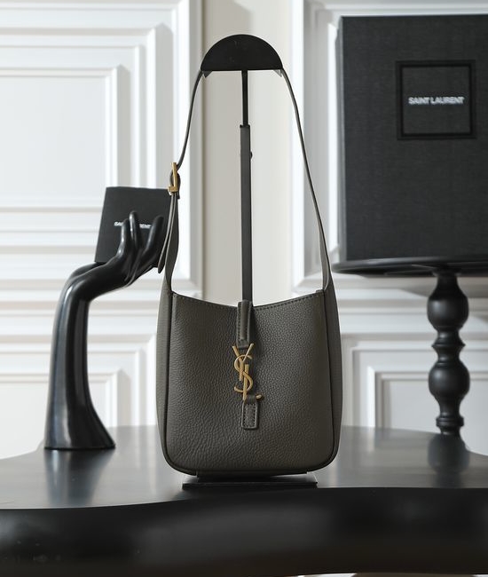 Yves Saint Laurent YSL LE 5A7 Mini Leather Shoulder Bag 809461