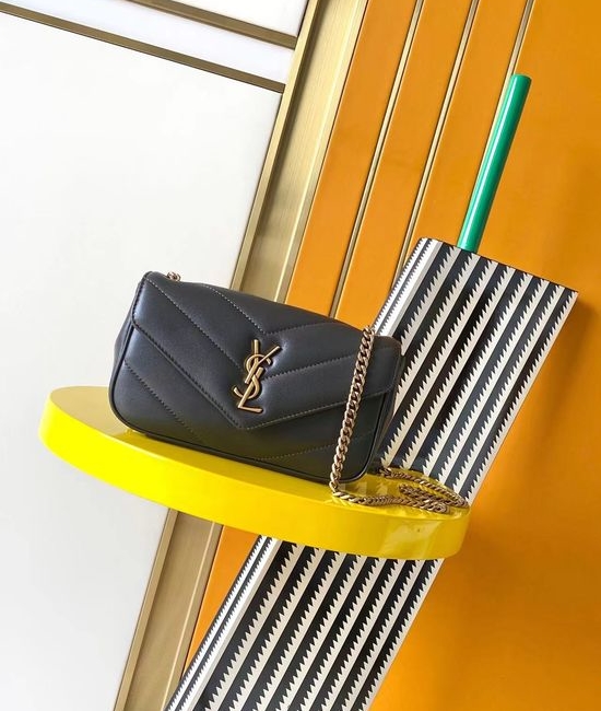Yves Saint Laurent YSL LouLou Mini Lambskin Handbag 821749