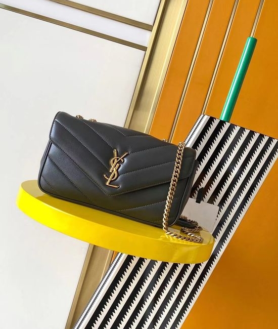 Yves Saint Laurent YSL LouLou Small Lambskin Shoulder Bag 801437