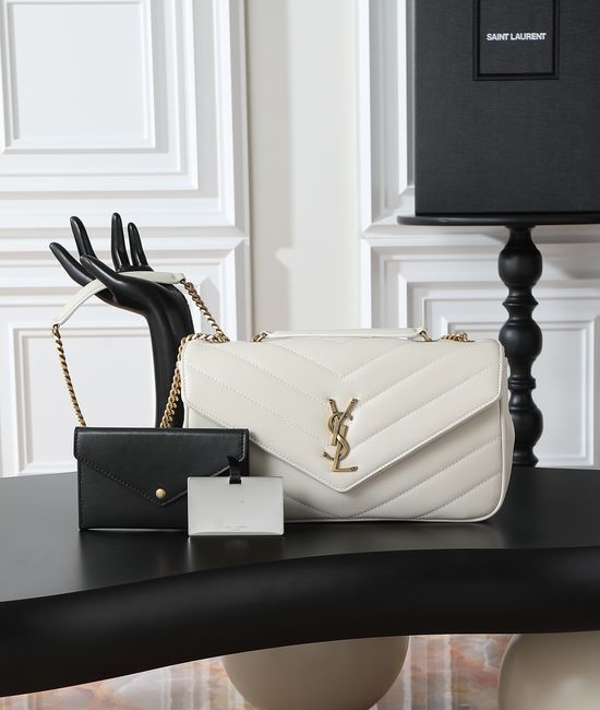 Yves Saint Laurent YSL LouLou Lambskin Bag 801439