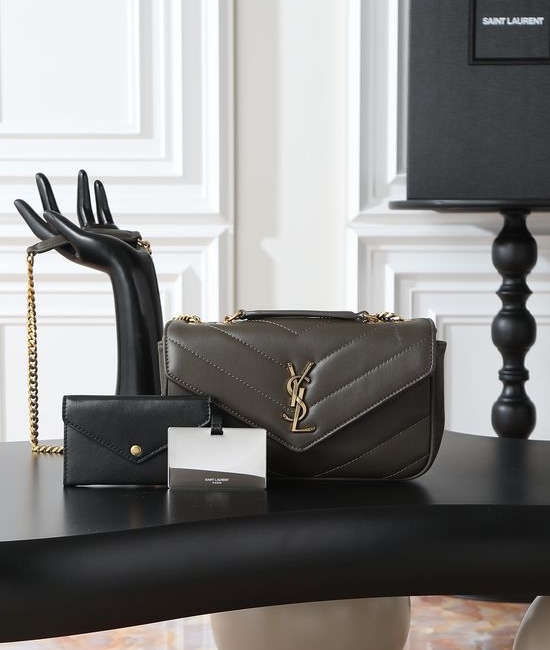Yves Saint Laurent YSL LouLou Lambskin Bag 801437