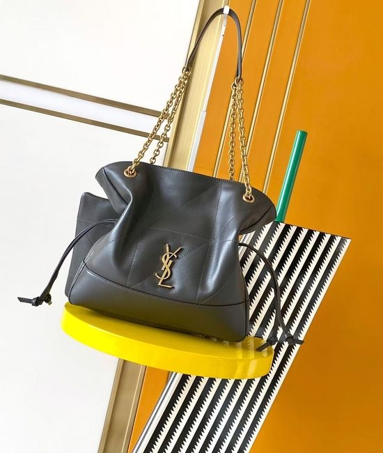 Yves Saint Laurent YSL Jamie 4.3 Large Pochon Matte Leather Shoulder Bag 833948