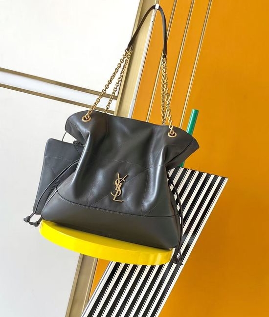 Yves Saint Laurent YSL Jamie Large Pochon Sheepskin Shoulder Bag 809824